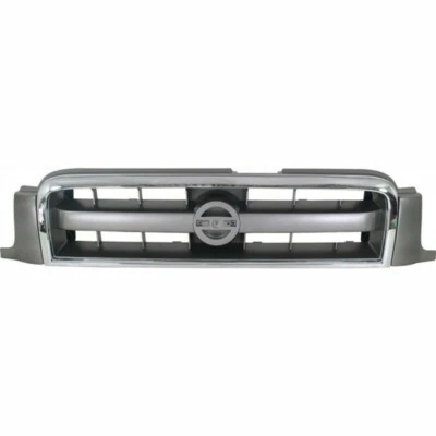 New Grille Chrome Shell Painted Gray Insert For 2002-2004 Nissan Pathfinder — 第 1/4 张图片