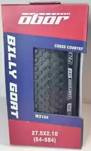 Obor Billy Goat Pneumatico 27,5 X 2,10 54-584 60 TPI W3104 Cross Country Nero, - Foto 1 di 2
