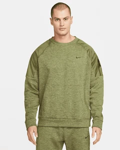 Nike Therma-FIT Fitness ZIP POCKET Crew TOP Men's Size S - Picture 1 of 7