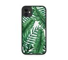 Stylish Palm Tree Leaves Pattern Rubber Phone Case Fernes Jungle Nature G630