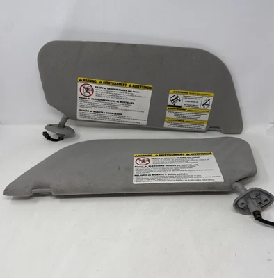 03-07 Parasol Iluminado Ford F-250 F-350 Doble Cabina Par Izquierda Derecha Gris Foto 1 de 4