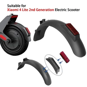 Guardabarros trasero E-Scooter guardabarros reflector asiento fijo para Xiaomi 4 Lite 2ª generación - Imagen 1 de 28