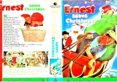 ERNEST SAVES CHRISTMAS VHS VIDEO PAL~ A RARE FIND - image 1 of 3