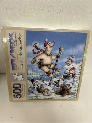 500 PIEZAS BROCAS Y PIEZAS ROMPECABEZAS ROCKIN THE NORTH POLE Jeffery Severn Nuevo Precintado Foto 1 de 2