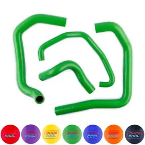 Manguera refrigerante de silicona verde Kawasaki Ninja Zx6r Zx6 636 2006 Fit - Imagen 1 de 12
