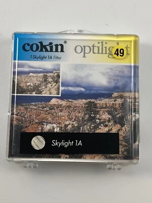 Cokin Filter 1 Skylight 1A Optilight 49 49mm. In Original Case. France, GC - Image 1 of 3