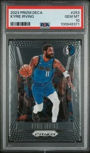 2023 Panini Prizm Deca Kyrie Irving #253 PSA 10 - Picture 1 of 2