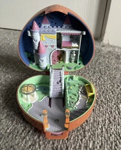 Vintage Polly Pocket Starlight Castle 1992 Light Up Compact Princess  - Bild 1 von 4