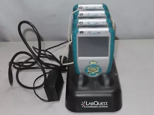 Lote 4 Vernier LABQ LabQuest Colector de Datos Portátil con Estación de Carga + PS - Imagen 1 de 3