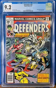 DEFENDERS #47 (1977) APARICIÓN WONDER MAN, MOON KNIGHT & NICK FURY - *CGC 9.2* - Imagen 1 de 5
