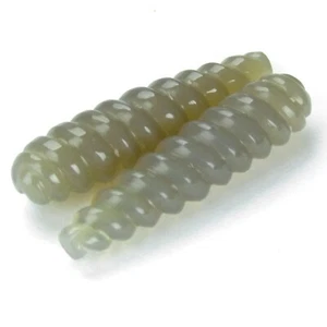 21,20 quilates natural gris ágata 30 mm de largo gotas espirales par de piedras preciosas a juego - Imagen 1 de 4