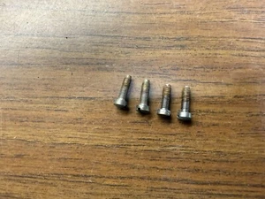 4 MGB Triumph Spitfire Lucas Front Marker Light Bezel Screws #1 - Picture 1 of 4