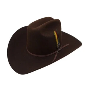 Stetson Rancher 6X Fur Felt Hat SFRNCH-0140 Chocolate - Picture 1 of 1