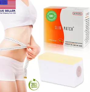 10/50/200 Pcs Slim Patch Weight Loss Slimming Diets Pads Detox Burn Fat Adhesive - Picture 1 of 7