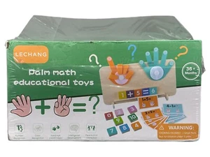 Lechang Palm Math Educational Wooden Toy For Ages 36+ Months - Picture 1 of 2