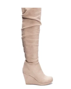 Larisa Suedette Knee High Boots  - Picture 1 of 4