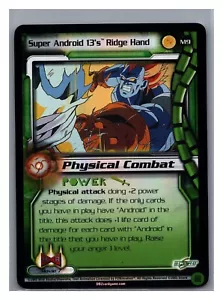 1x DBZ CCG SUPER ANDROID 13 RIDGE HAND M9 HOLO FOIL PROMO BABIDI SAGA LIMITED - Picture 1 of 1