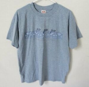 Grafisches T-Shirt Treasure Island Florida blau Rundhalsausschnitt kurzarm *Gr. L*