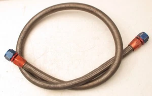 Stainless Braided Hose -16AN  Straight fittings 67"  Hydroplane Racing ARCA #20 - Bild 1 von 4