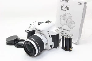 Excelente- Kit de lentes PENTAX K-50 blanco 18-55mm - Imagen 1 de 7