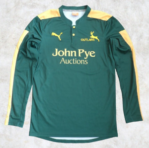 Small Mens Nottingham Outlaws Cricket  Jersey  Puma