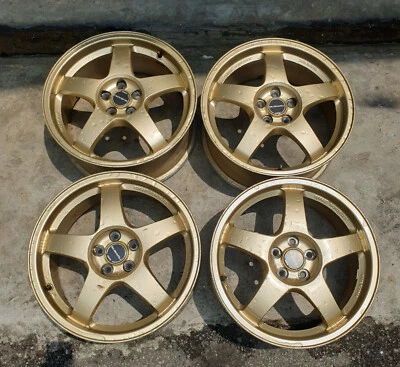 Ruedas JDM 17" Rays RE Sti B51 para subaru gc8 impreza wrx gf8 gda v6 legacy 22b Foto 1 de 4