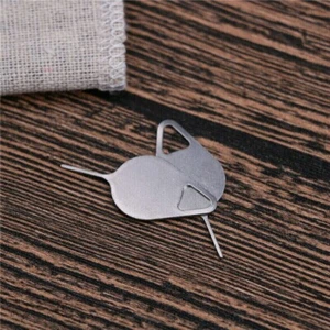 2x Bandeja de Tarjeta Sim Pin de Expulsión Herramienta para Teléfono Inteligente Tableta Vendedor de EE. UU. - Imagen 1 de 4