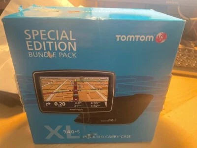 TomTom XL GPS 340-S con estuche de transporte, paquete Foto 1 de 4