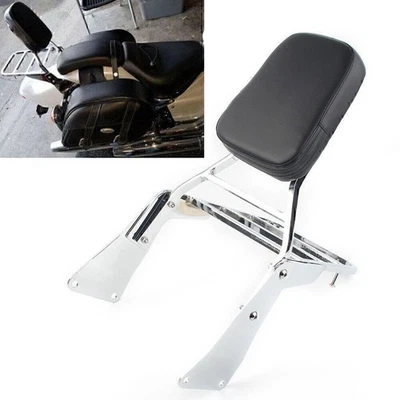 For Kawasaki Vulcan 1500 VN1500 Classic Rear Backrest Sissy Bar W/ Luggage Rack Foto 1 de 4