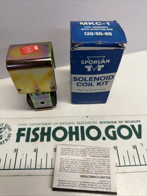 MONTAJE BOBINA SPORLAN MKC-1 CON CAJA DE UNIÓN 120/50-60 Foto 1 de 4