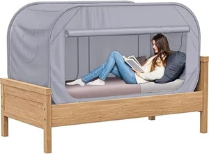 Skywin Bed Tent Twin - Pop Up Privacy Tent for Twin Bed, Collapsible Great Price - Picture 1 of 1