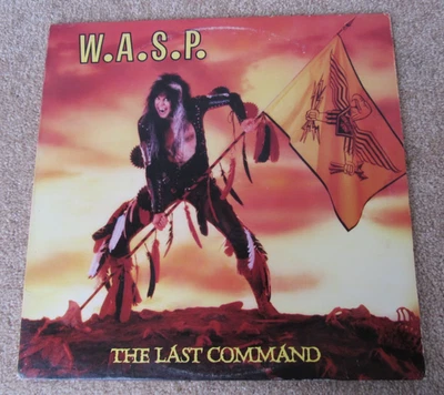 WASP The Last Command LP Record Album Good Cond Rock Metal 1985 Capitol Blackie Foto 1 de 4