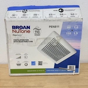 Broan NuTone 80-110 Selectable CFM, Room Side Installation, Bathroom Exhaust Fan - Picture 1 of 4