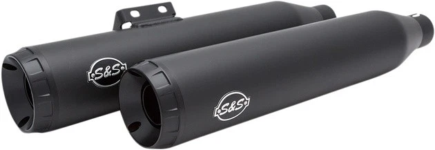 Silenciadores sin cordones S&S Race Series Grand National negros #550-0737 Harley Davidson Foto 1 de 1