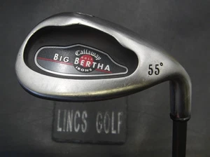 Callaway Big Bertha 2004 55° Sand Wedge Regular Graphite Shaft Callaway Grip - Picture 1 of 5