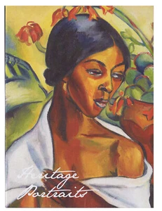 Tarjetas de notas artísticas en caja de personas afroamericanas negras de color Heritage Portraits - Imagen 1 de 2