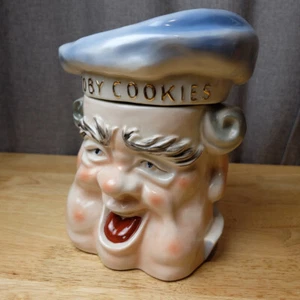 Toby Cookies Chef Ceramic Cookie Jar 10" - Picture 1 of 24