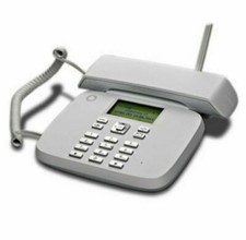 Telefono Fisso con SIM slot GSM per anziani da tavolo casa Combinatore pstn rj11