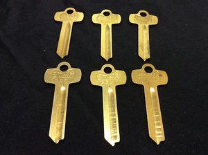 Best by Star BE2 Key Blanks, Set of 6- Locksmith - Picture 1 of 3