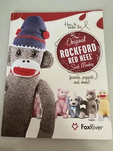 How to Make the Original Rockford Red Heel Sock Monkey Friends Puppets FoxRiver - Imagen 1 de 8