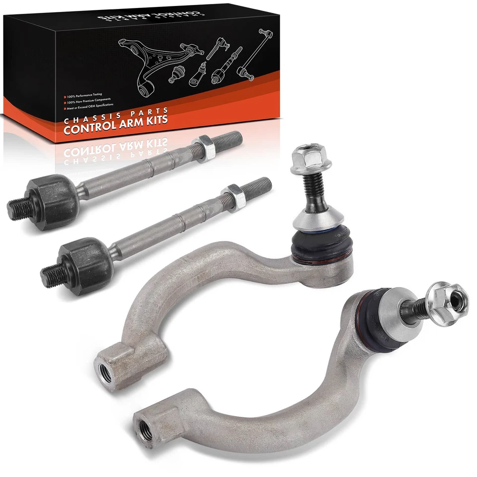 Extremo de barra de amarre exterior e interior delantero 4 piezas para Jaguar XF 2009-2015 XFR 2010-2015 XFR-S Foto 1 de 4