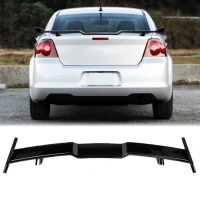 57" Glossy Rear Trunk Spoiler Sport Racing Wing Lip For Dodge Avenger 2000-2014 Foto 1 de 4