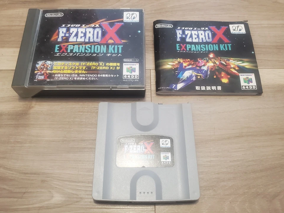 F-Zero X Expansion Kit (Nintendo 64, 2000) N64 64DD FZero 0 Pack Pak - Image 1 of 1