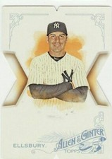 2015 Topps Allen & Ginter Jacoby Ellsbury The National Die-Cut Promo Card SP
