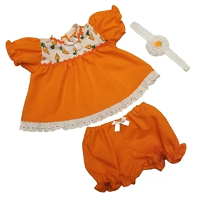 Easter Cabbage Patch Kids Doll Dress & Panties & Headband Handmade - Picture 1 of 9