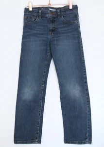 Wrangler Classic Straight Girl's 10 Regular Denim Blue Jeans Adjustable 25x23" - Picture 1 of 5
