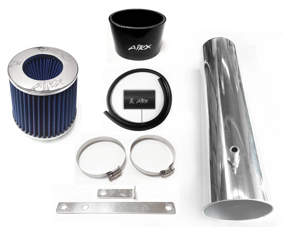 AirX Racing Black-Blue Air Intake System Kit For 1PC 2004-2006 Acura MDX 3.5L V6 - Image 1 of 1