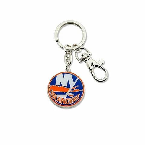 New York Islanders Keychain Metal Heavyweight Logo Key Ring Cover
