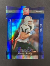 2002 DONRUSS ELITE JEREMY SHOCKEY ASPIRATIONS ROOKIE RC DIE CUT /88 GIANTS SP