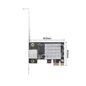 2500M/1000M 10/100/1000M/2.5G Card RTL8125B IO-PCE8125B-GLAN PCI-Express - Picture 1 of 5